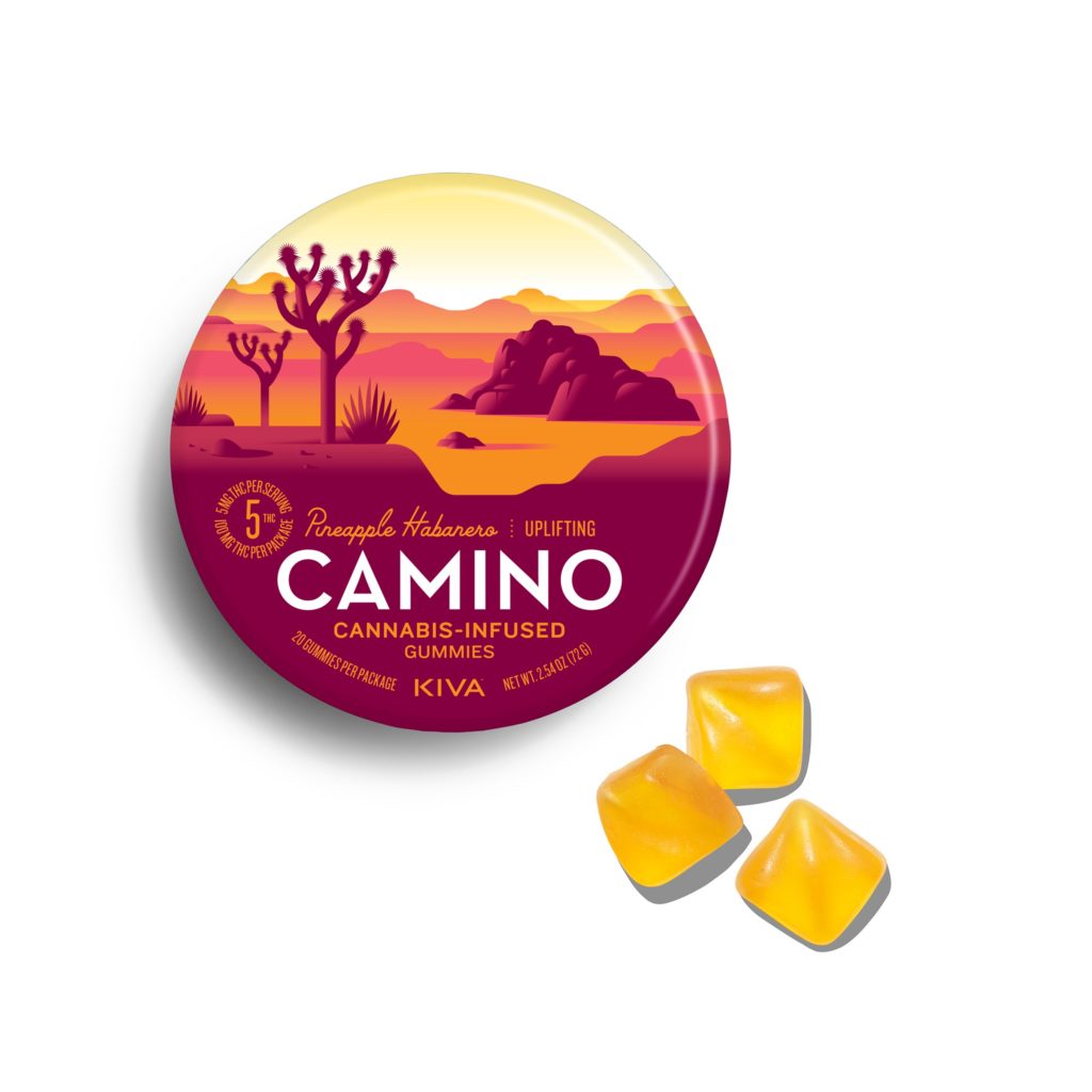 Buy Camino 'Uplifting' Pineapple Habanero [20pk] (100mg THC) Cookies