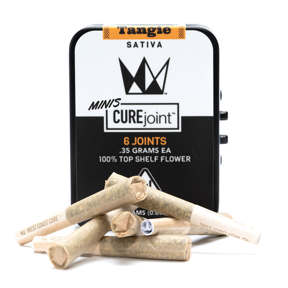 Buy West Coast Cure Tangie .35g CUREjoint 6 Pack Cookies Mission