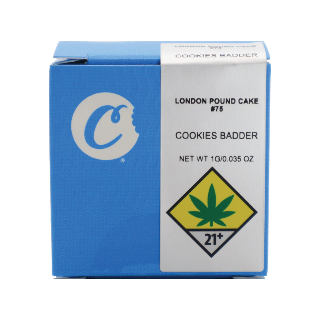 Buy Cookies London Pound Cake 75 Cookies Mission Valley Dispensary