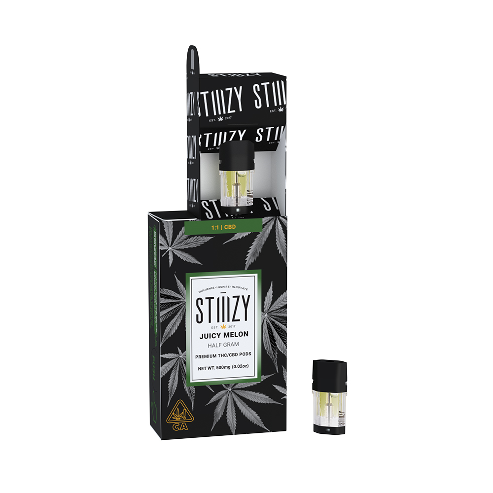 Buy STIIIZY Juicy Melon - 1:1 THC/CBD - Cookies Mission Valley Dispensary